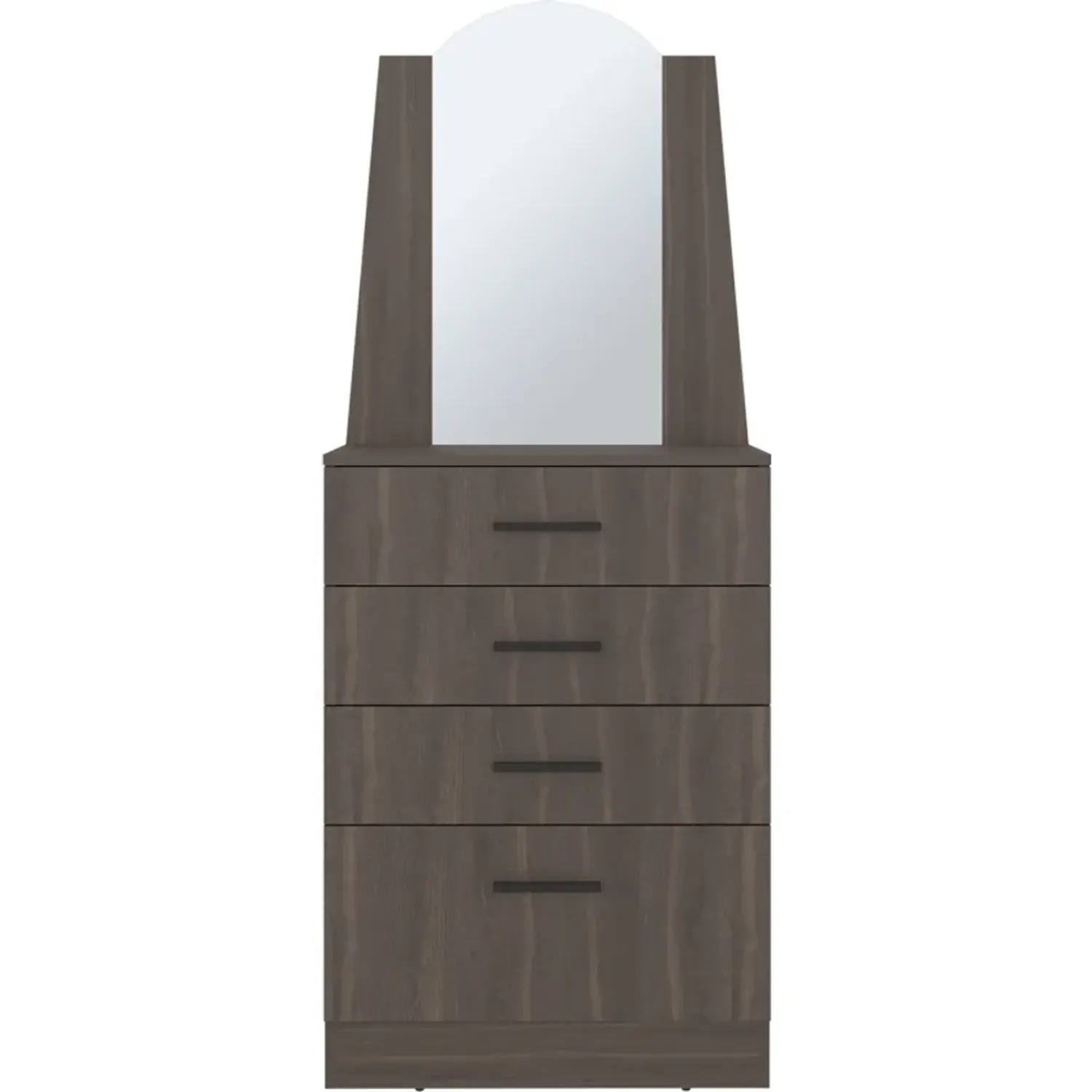 Cómoda Tuhome Praga 3 Cajones 1 Puerta Abatible color milan | Platanitos