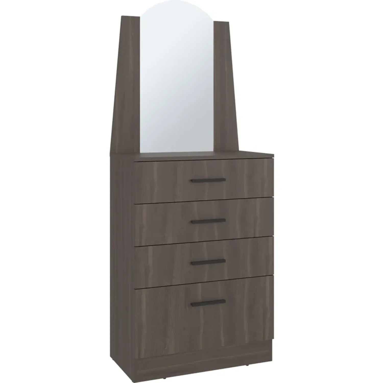 Cómoda Tuhome Praga 3 Cajones 1 Puerta Abatible color milan | Platanitos