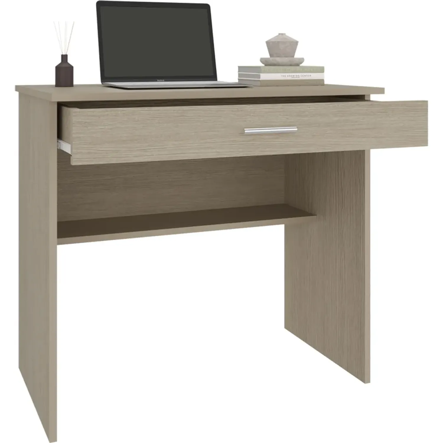 Escritorio Tuhome Recto 1 Cajón Office 73x80x49,8 Cm color cartagena | Platanitos