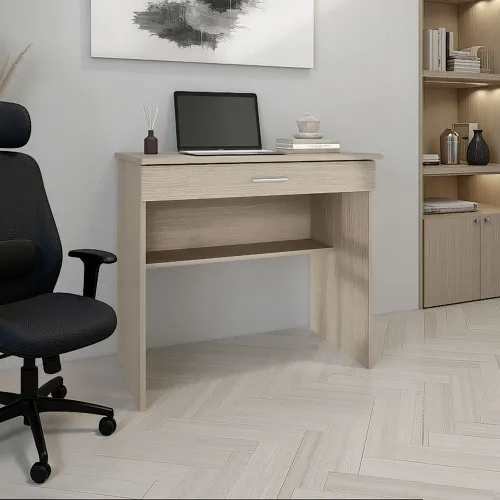 Escritorio Tuhome Recto 1 Cajón Office 73x80x49,8 Cm | Platanitos