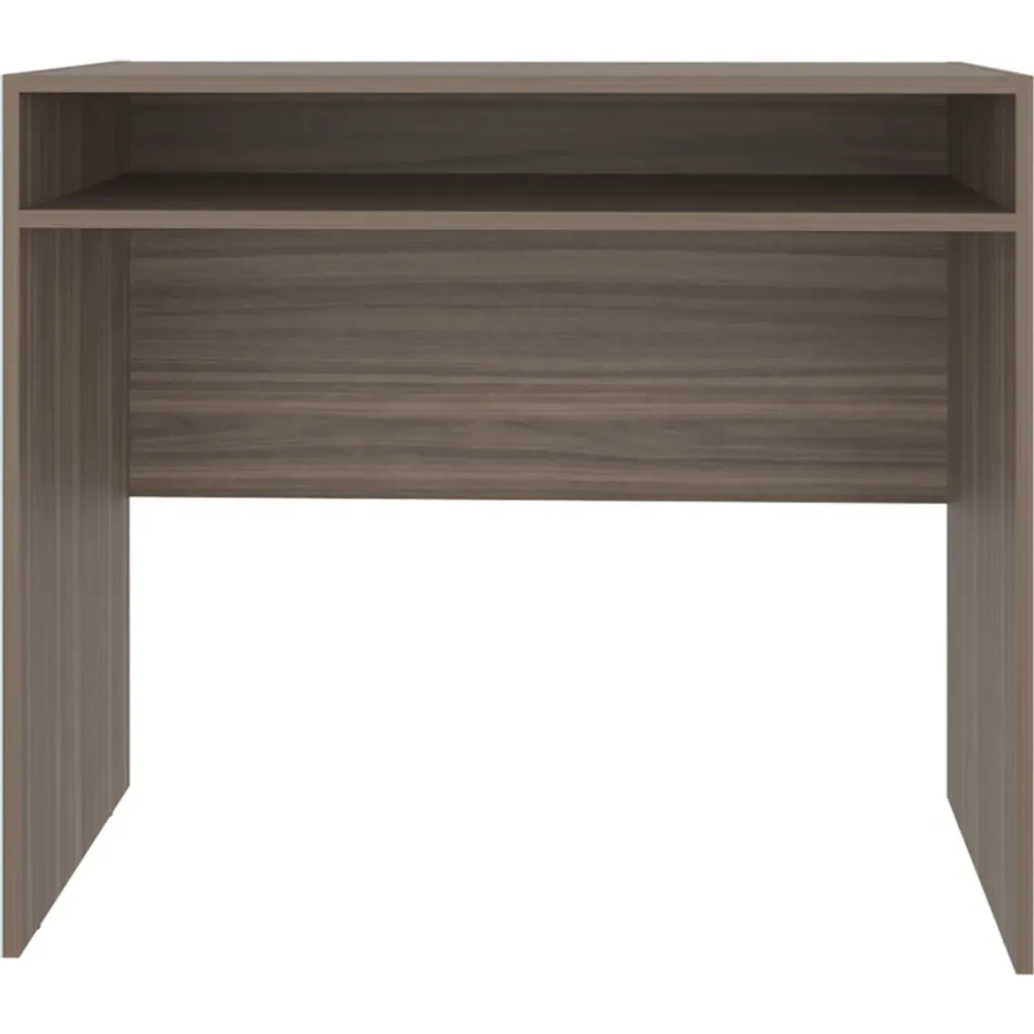 Escritorio Tuhome Recto Stella 77,6x89,2x42 Cm color avellana | Platanitos