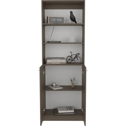 TUHOME Estante Home-E M4 2 Puertas 5 Niveles