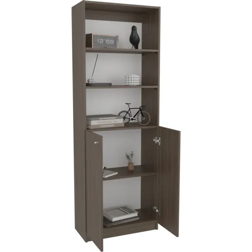 TUHOME Estante Home-E M4 2 Puertas 5 Niveles