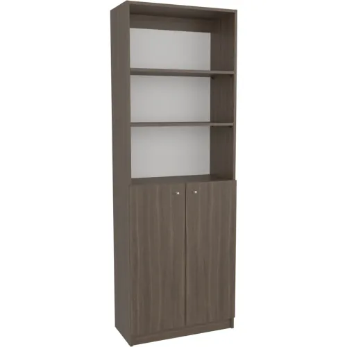 TUHOME Estante Home-E M4 2 Puertas 5 Niveles