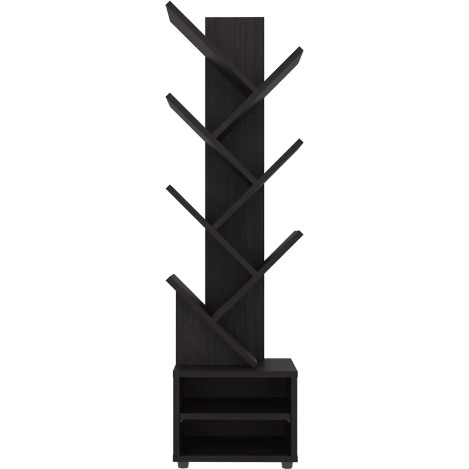 Librero Tuhome 116,1x30,5x21 Cm Kingstree color wengue | Platanitos