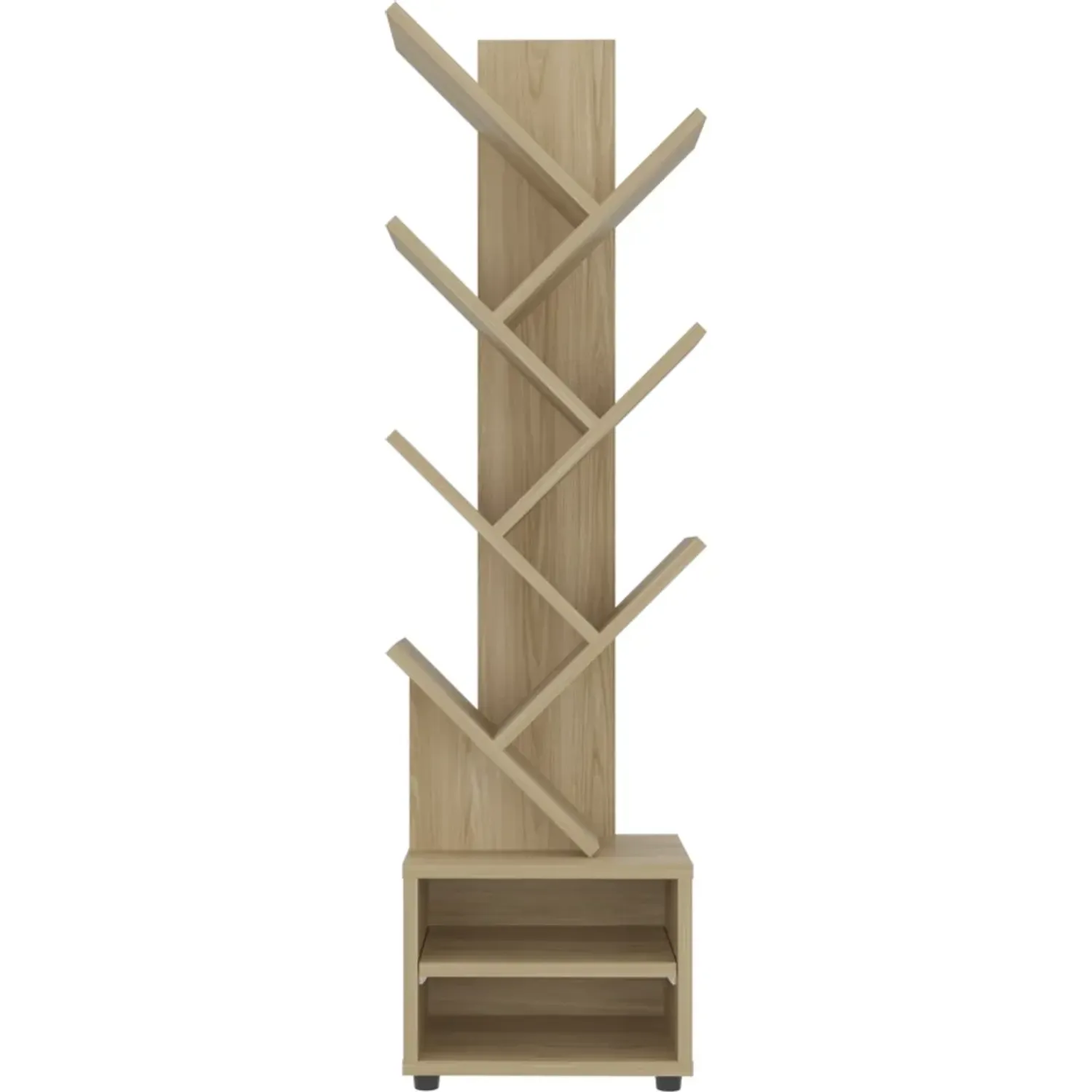 Librero Tuhome 116,1x30,5x21 Cm Kingstree color fresno | Platanitos