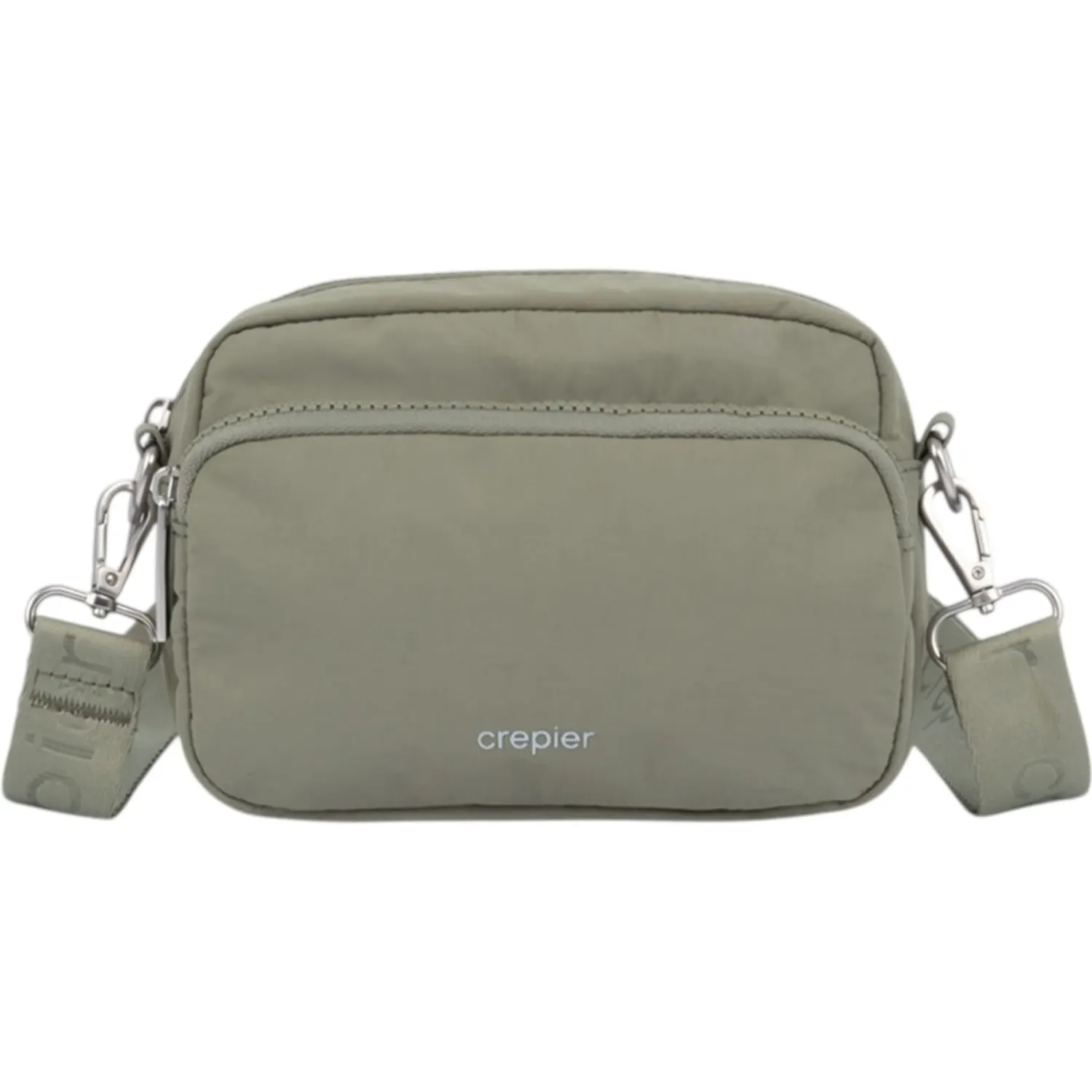 Crossbody Crepier Mujer Naiara Chico color olivo | Platanitos