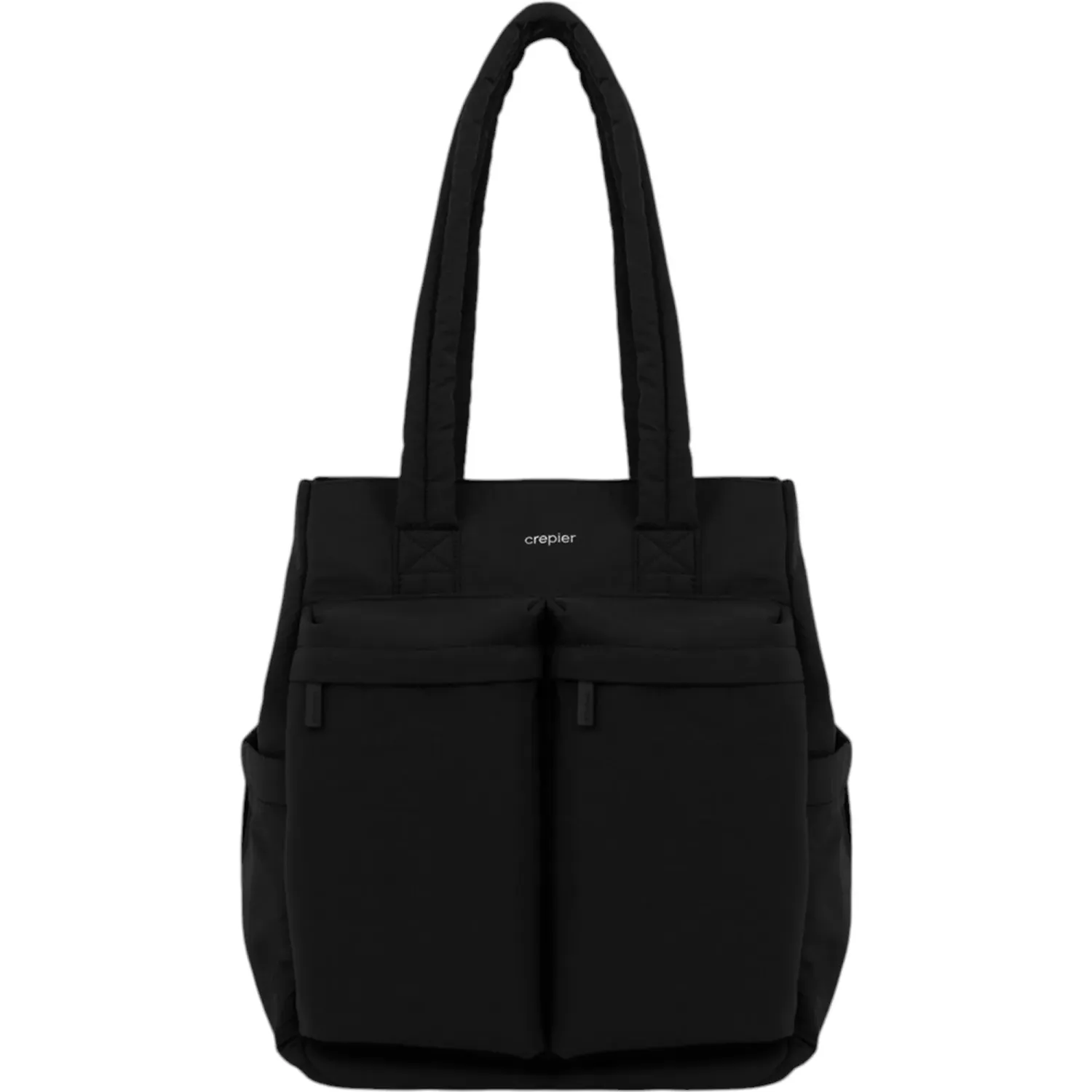 Mochila Crepier Mujer Tote Mindy 2.0 Mediano color negro | Platanitos