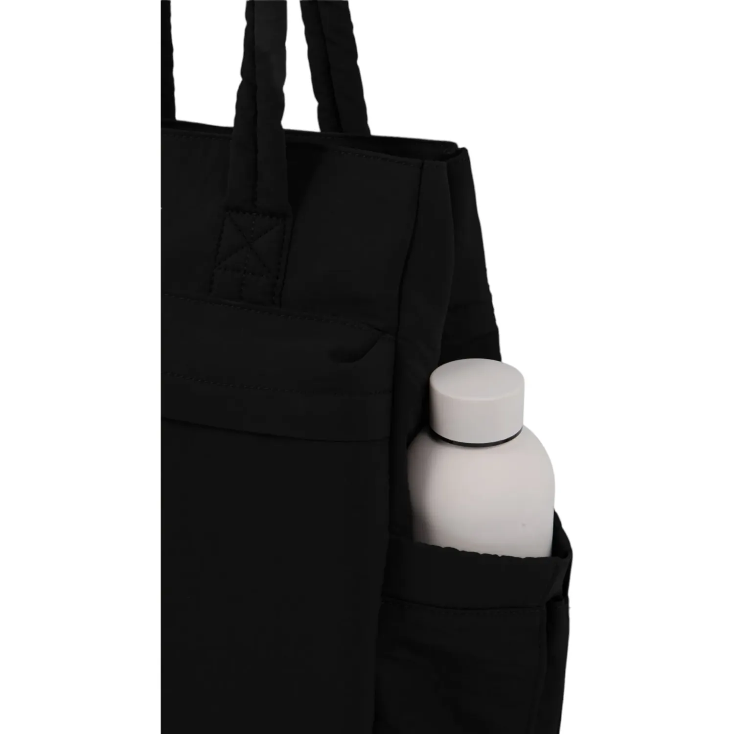 Mochila Crepier Mujer Tote Mindy 2.0 Mediano color negro | Platanitos
