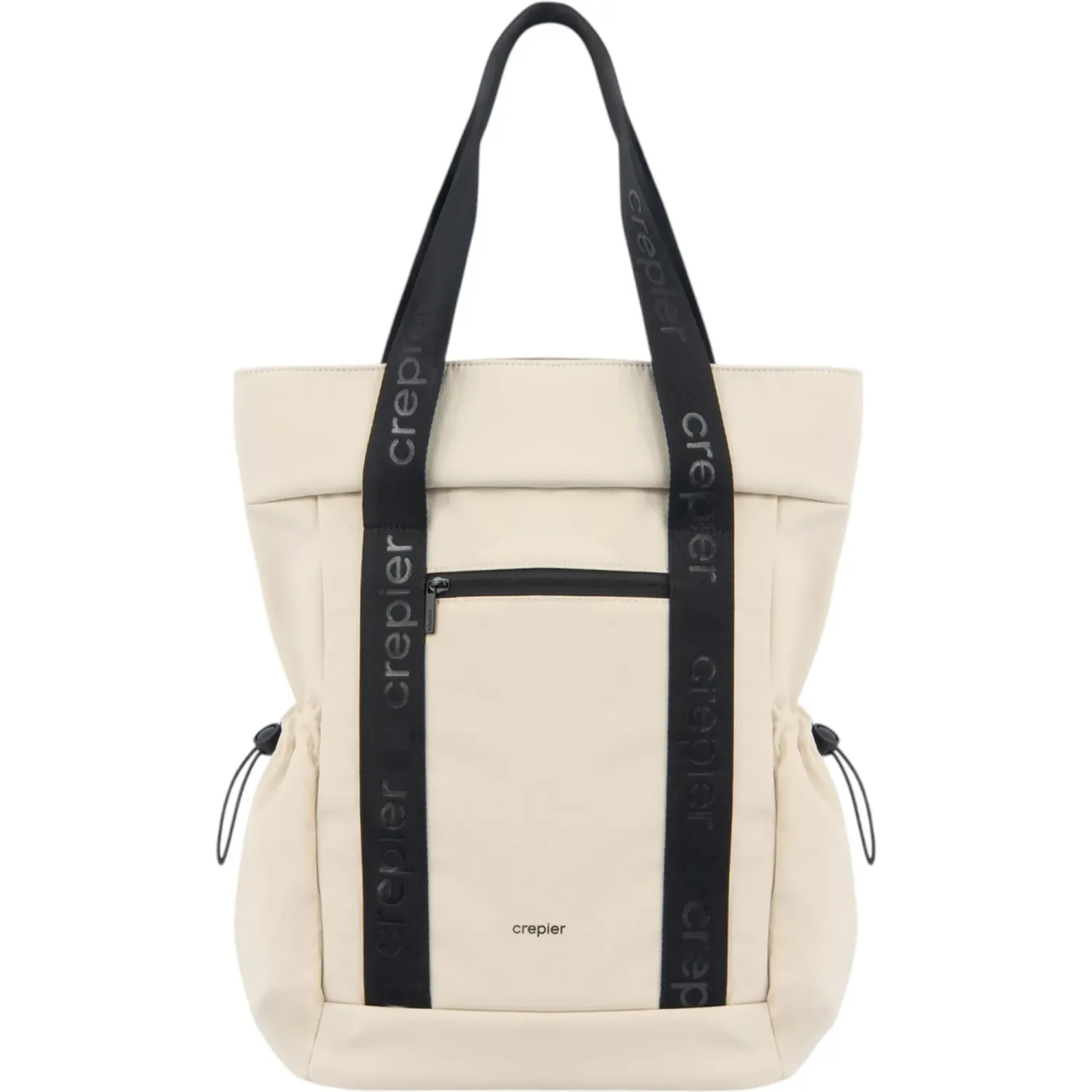 Mochila Crepier Mujer Tote Cardi Mediano color beige | Platanitos