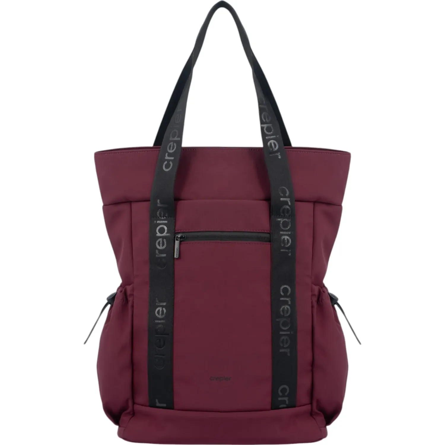 Mochila Crepier Mujer Tote Cardi Mediano color dark cherry | Platanitos