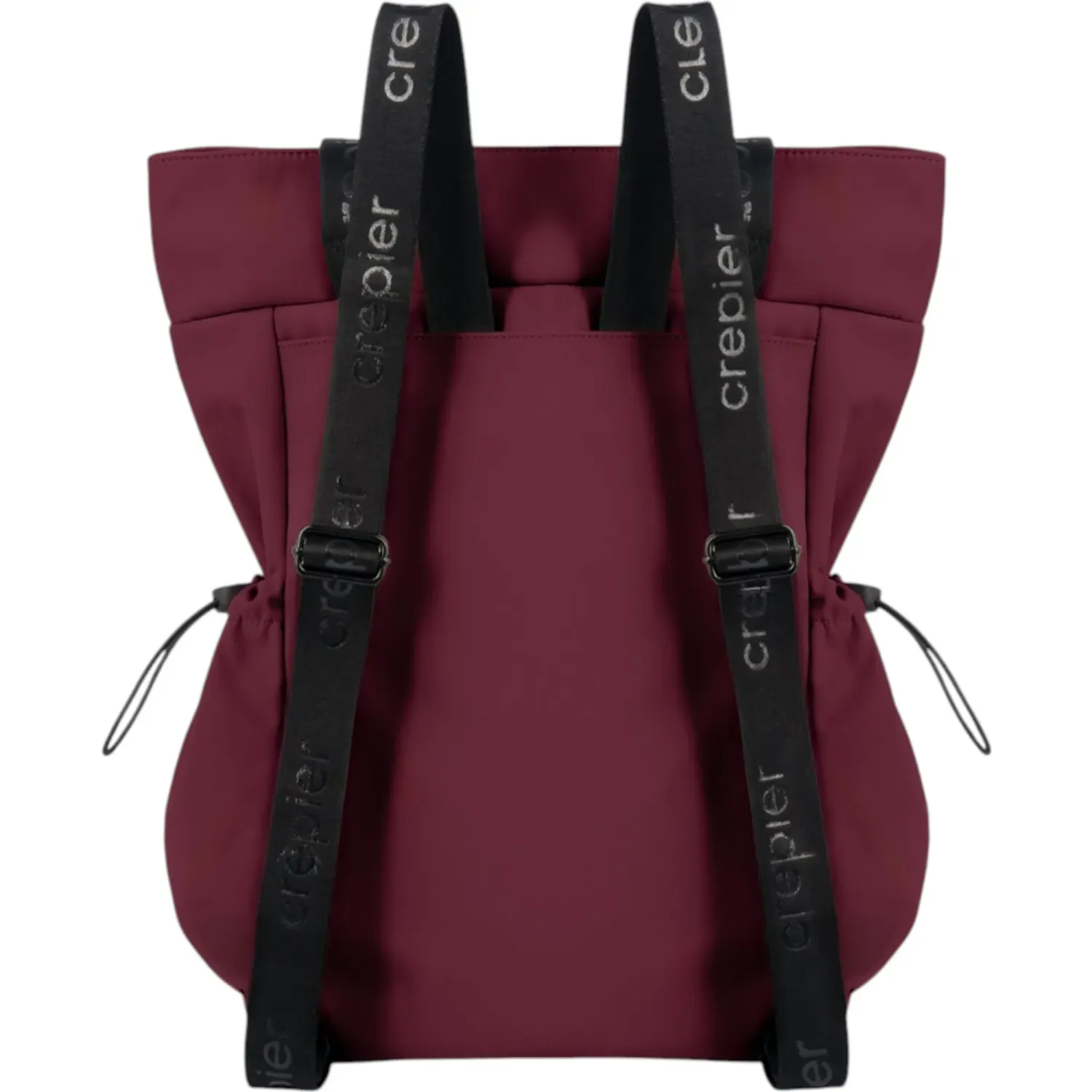 Mochila Crepier Mujer Tote Cardi Mediano color dark cherry | Platanitos