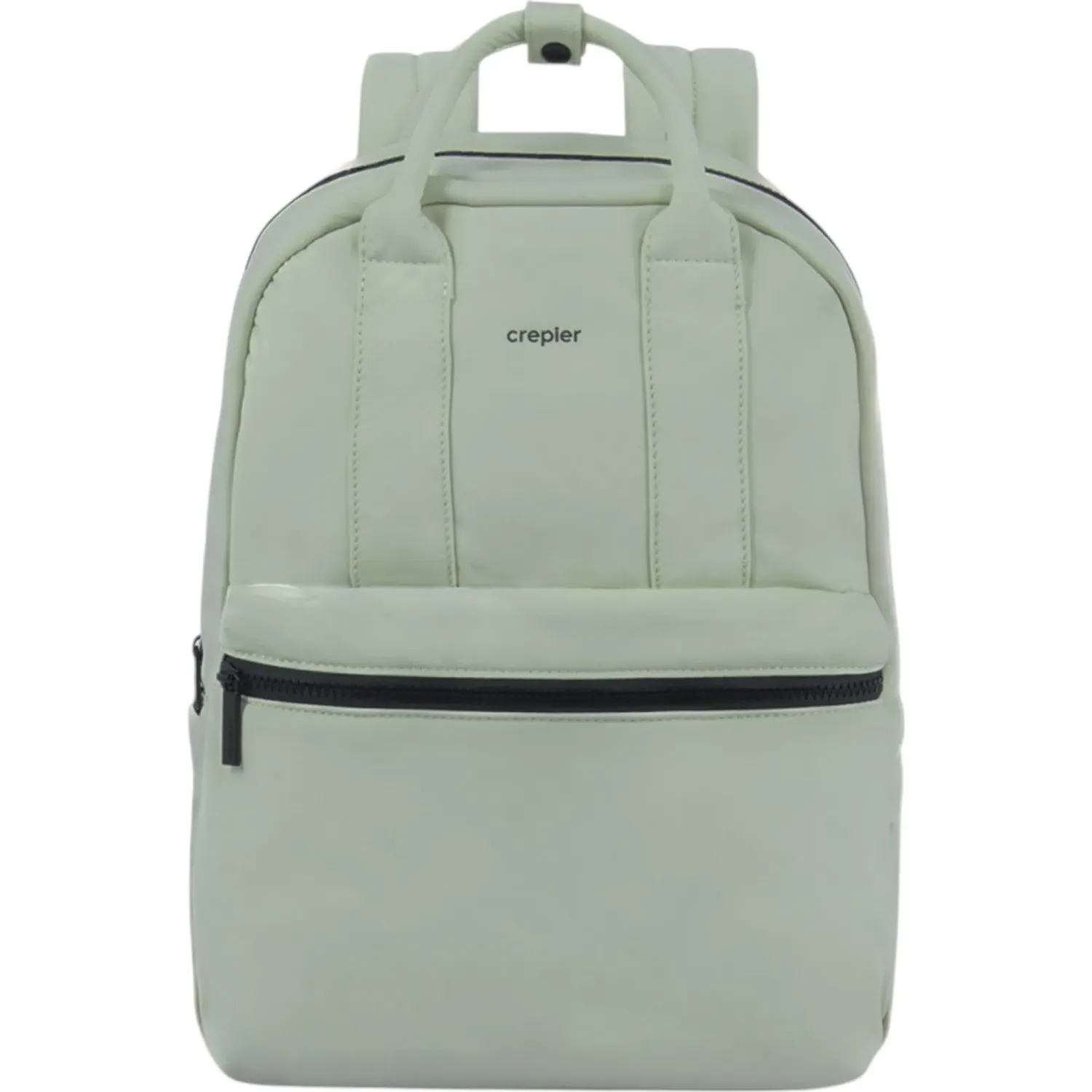Mochila Crepier Mujer Amber Mediano color verde salvia | Platanitos