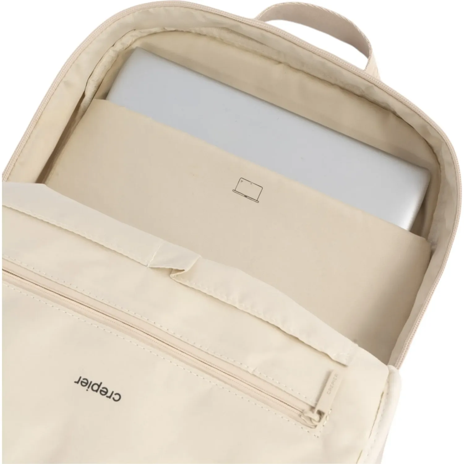 Mochila Crepier Mujer Taylor Mediano color beige | Platanitos