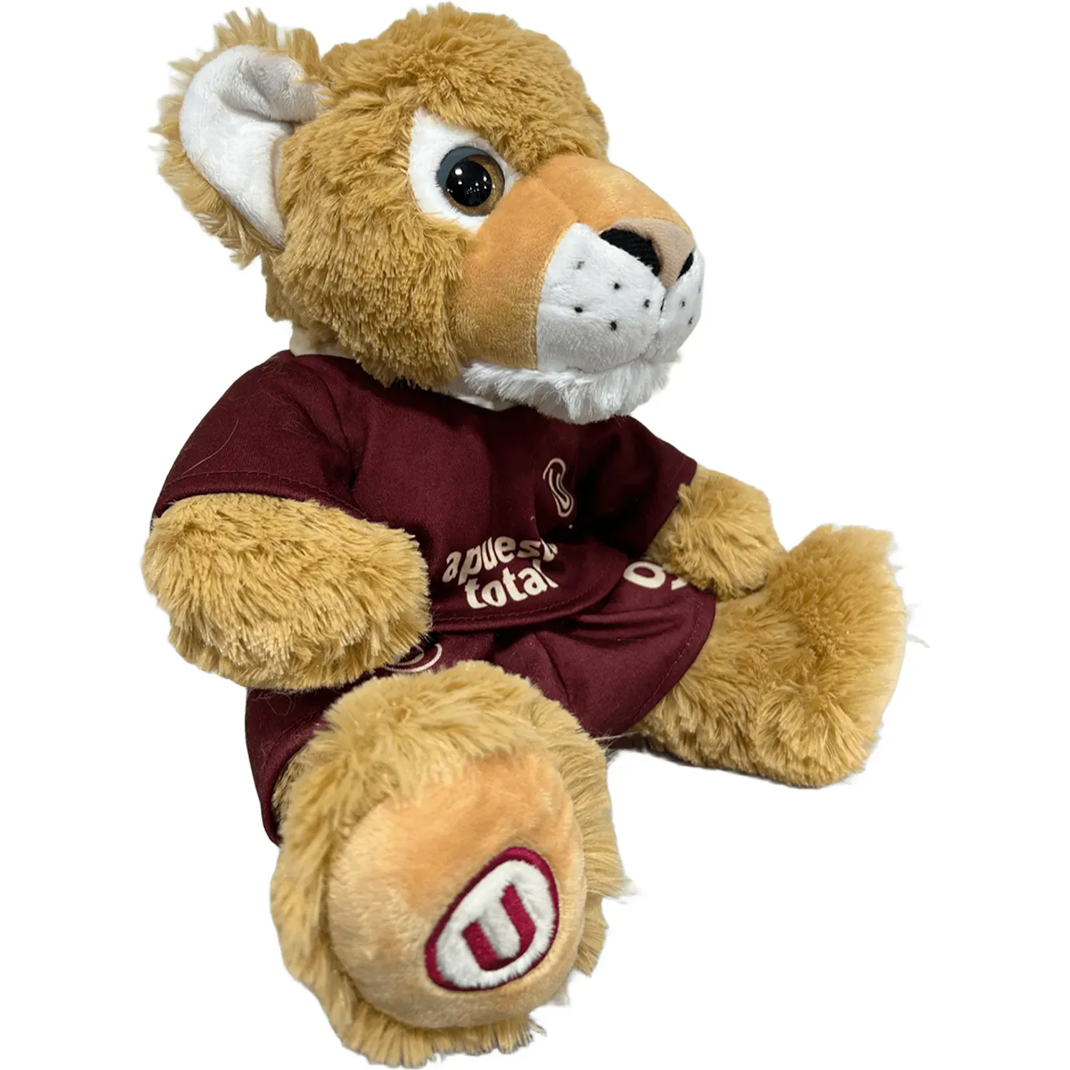 Peluche Universitario Universitario Camiseta Alterna color guinda | Platanitos