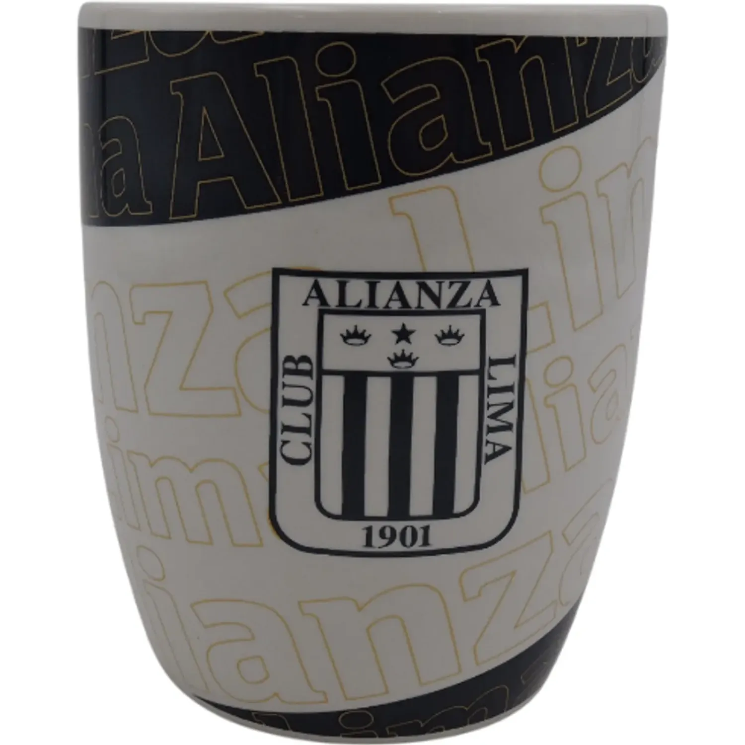 Taza Alianza Lima Oval Mug  Alianza Lima Con Caja color blanco | Platanitos