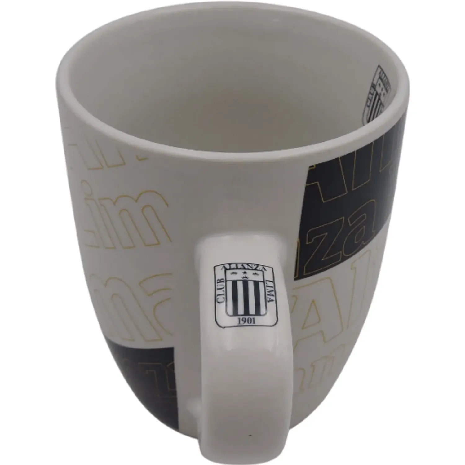 Taza Alianza Lima Oval Mug  Alianza Lima Con Caja color blanco | Platanitos