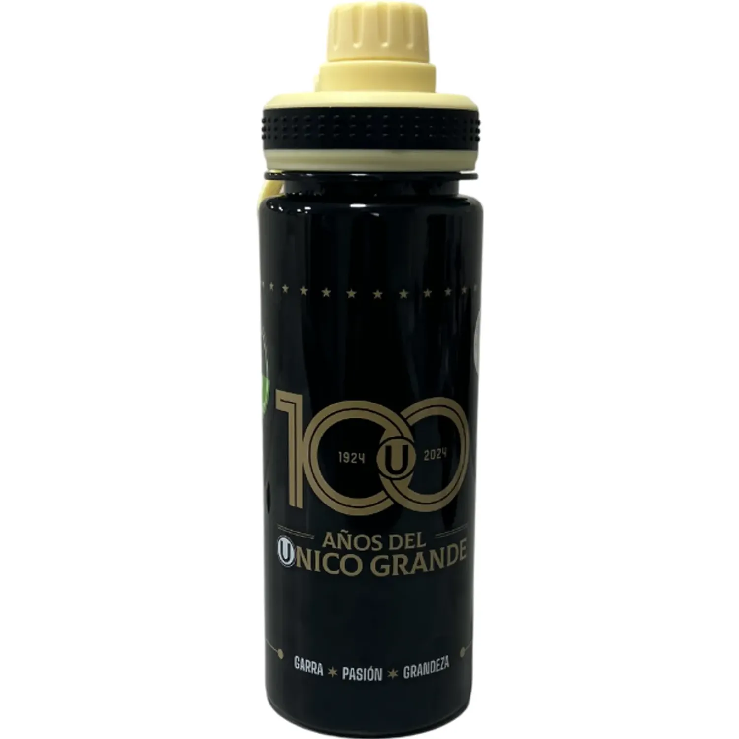 Botella Universitario Universitario 3 color negro | Platanitos