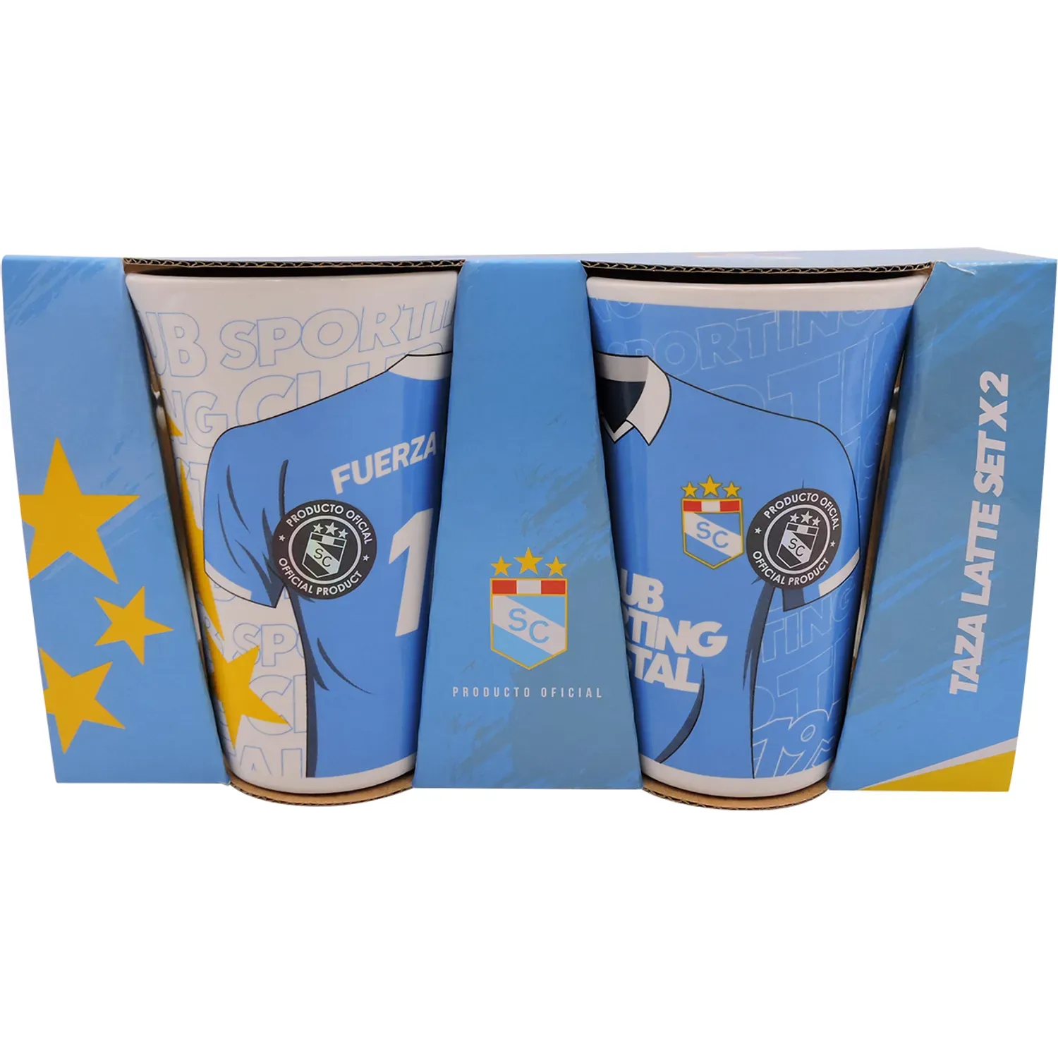 Set Sporting Cristal Latte X 2 Sporting Cristal color celeste | Platanitos