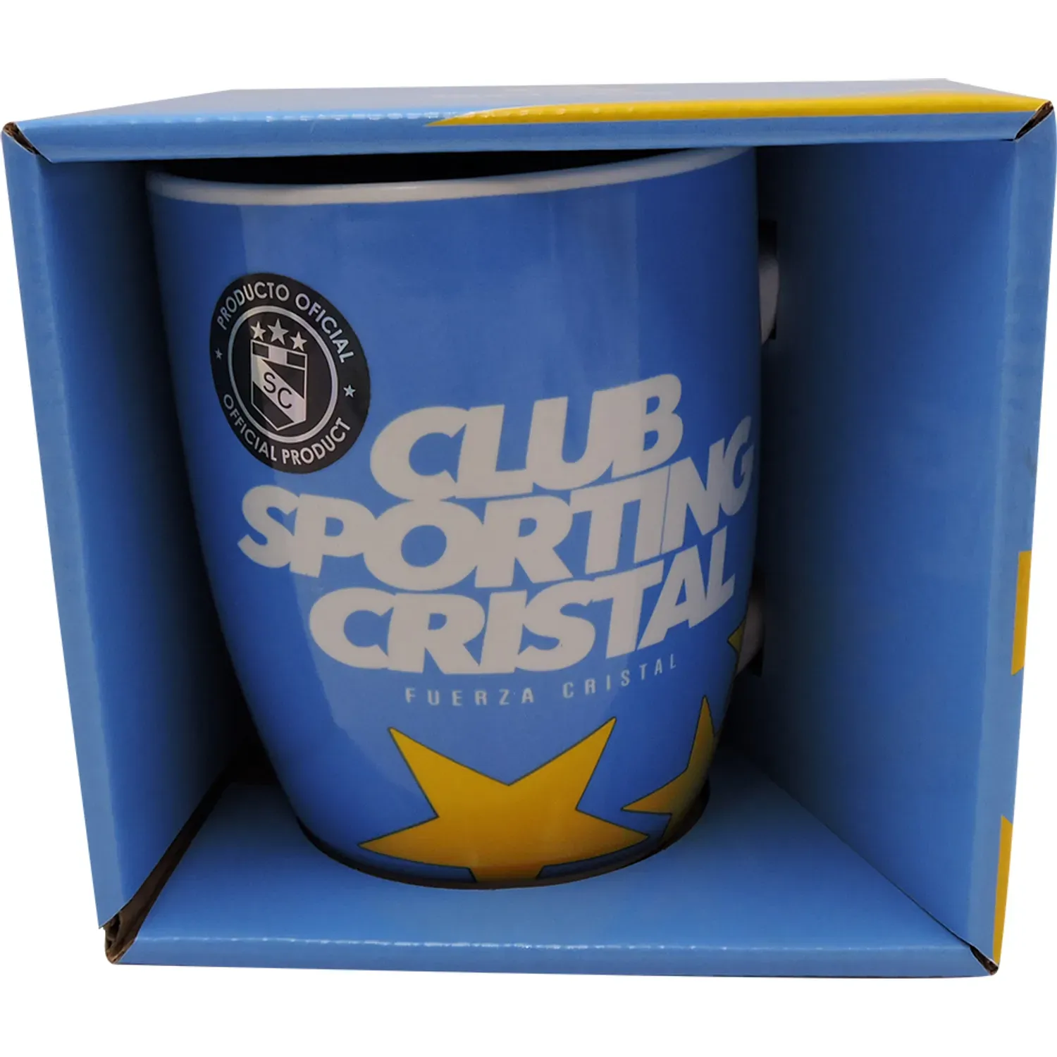 Taza Sporting Cristal Recta Sporting Cristal Con Caja color celeste | Platanitos