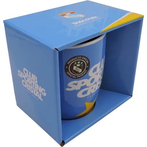SPORTING CRISTAL Taza Recta Sporting Cristal Con Caja