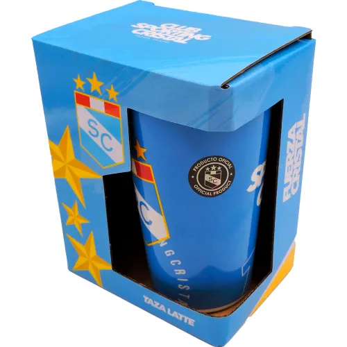 SPORTING CRISTAL Taza Latte Sporting Cristal 1  Con Caja