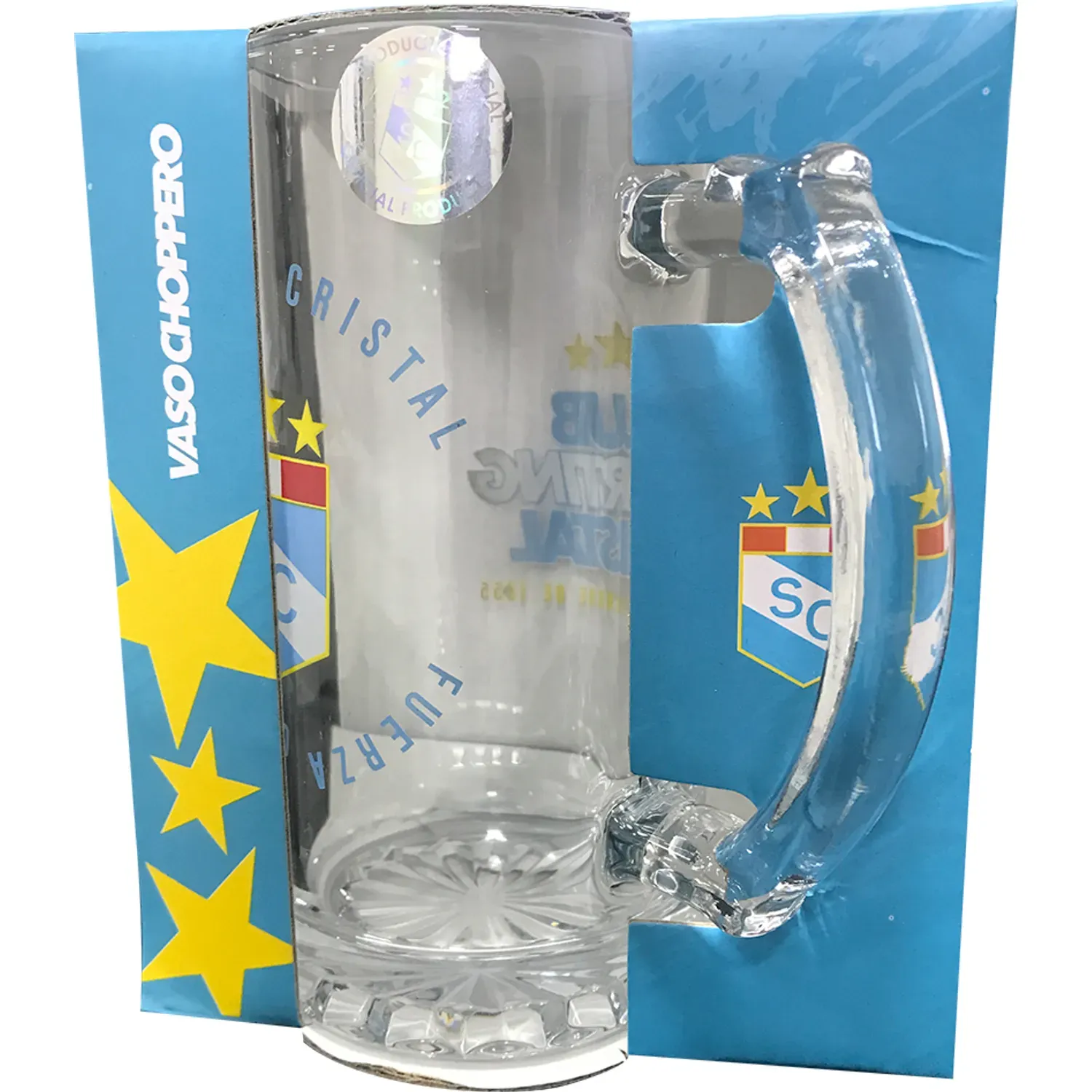 Vaso Sporting Cristal Chopero 2 Sporting Cristal color transparente | Platanitos
