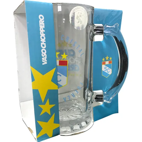 Vaso Sporting Cristal Chopero 2 Sporting Cristal color transparente | Platanitos