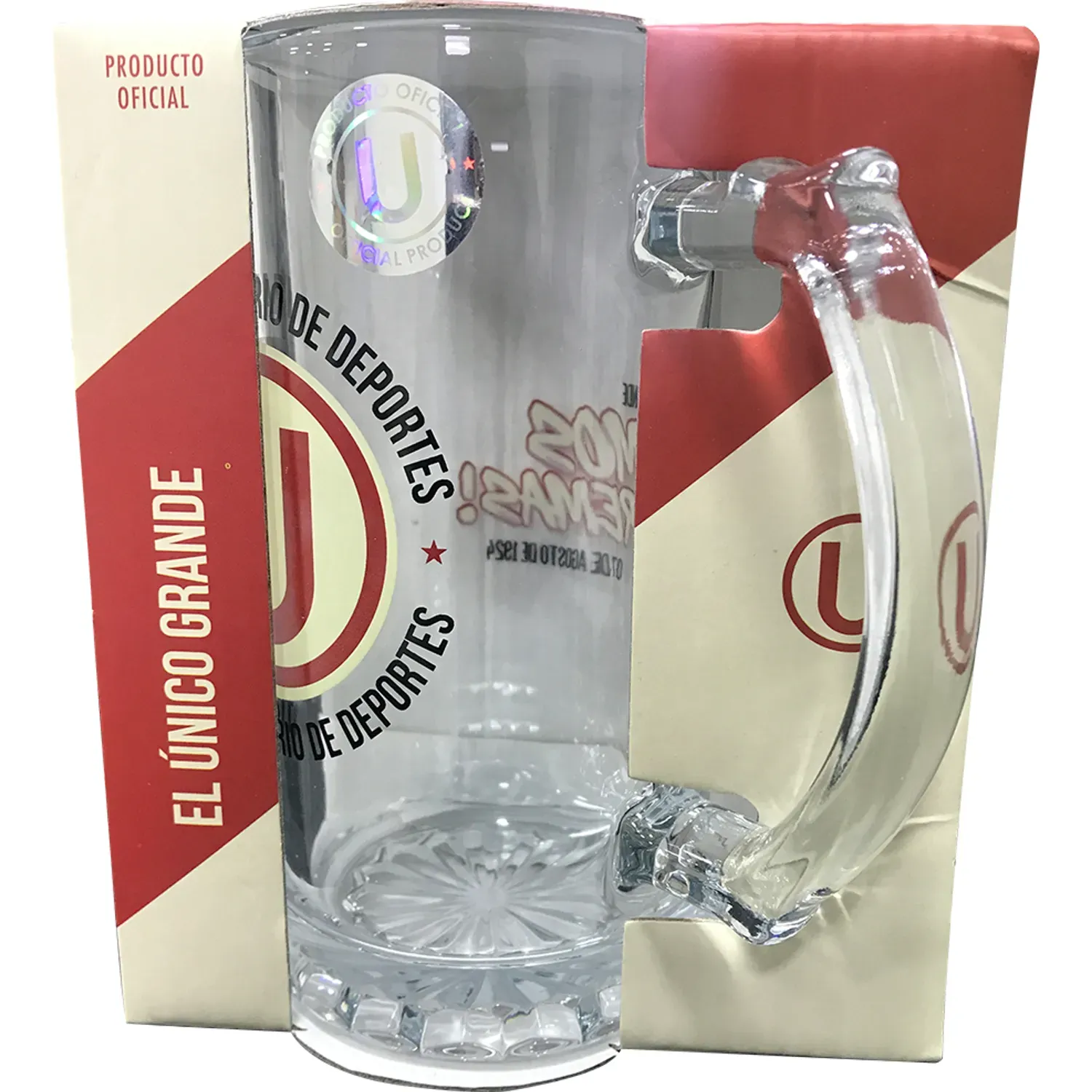 Vaso Universitario Chopero 3 Universitario 500ml color transparente | Platanitos