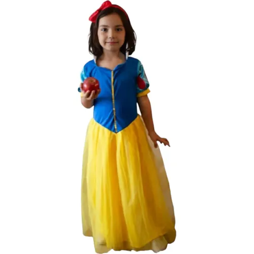 BLANCA NIEVES Celeste modelo Disfraz Niña Blanca Nieves Pri-08 celestes amarillos 2026031104210466842  