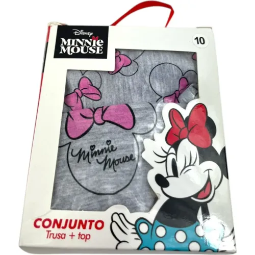 Minnie Conjunto Trusa + Top Niña Minnie Min-23