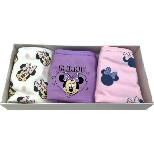 Minnie Blanco de Niña modelo Pack Trusas X3 Niña Minnie Min-25 blancos lilas niña 2026031104210467037  