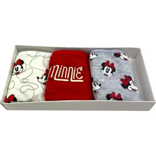 Minnie Blanco de Niña modelo Pack Trusas X3 Niña Minnie Min-25 blancos blanca blancas rojos rojas roja niña 2026031104210467061  