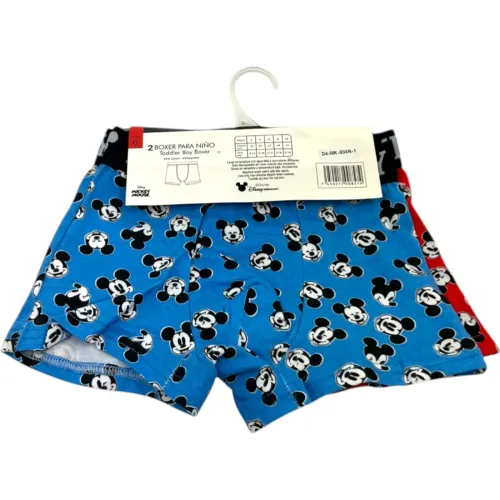 Mickey Pack Boxer X2 Niño Mickey D4-Mk-8