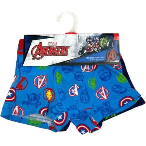 Avengers Azul de Niño modelo Pack Boxer X2 Niño Avengers M4-Av-8 azules celestes niño 2026031104210467187  