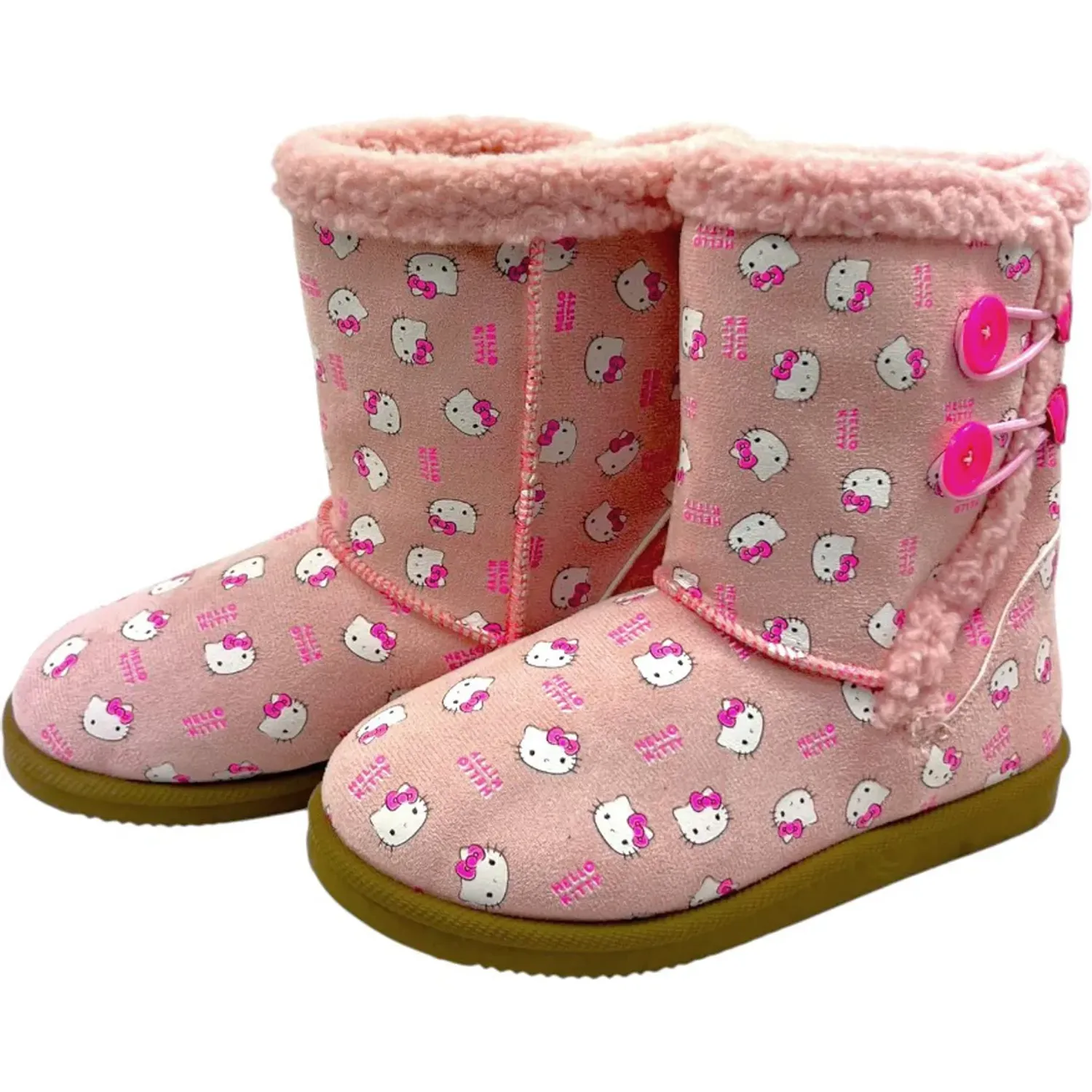Botin Hello Kitty Niña Hello Kitty Hkt-01 color rosa | Platanitos