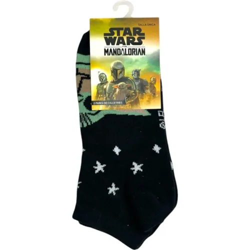 Star Wars Pack De Medias X2 Mujer  Star Wars Mandalorian Swm-04