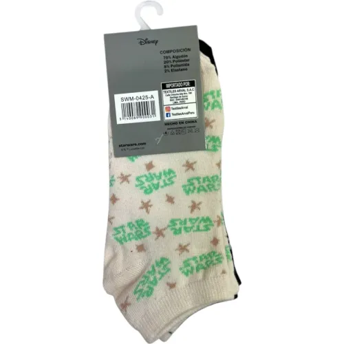Star Wars Pack De Medias X2 Mujer  Star Wars Mandalorian Swm-04