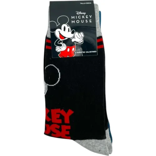 Mickey Pack De Medias X2 Hombre Mickey Pcd-1