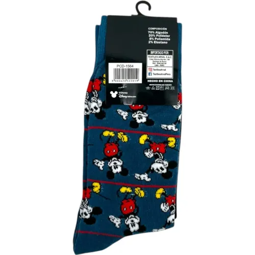 Mickey Pack De Medias X2 Hombre Mickey Pcd-1