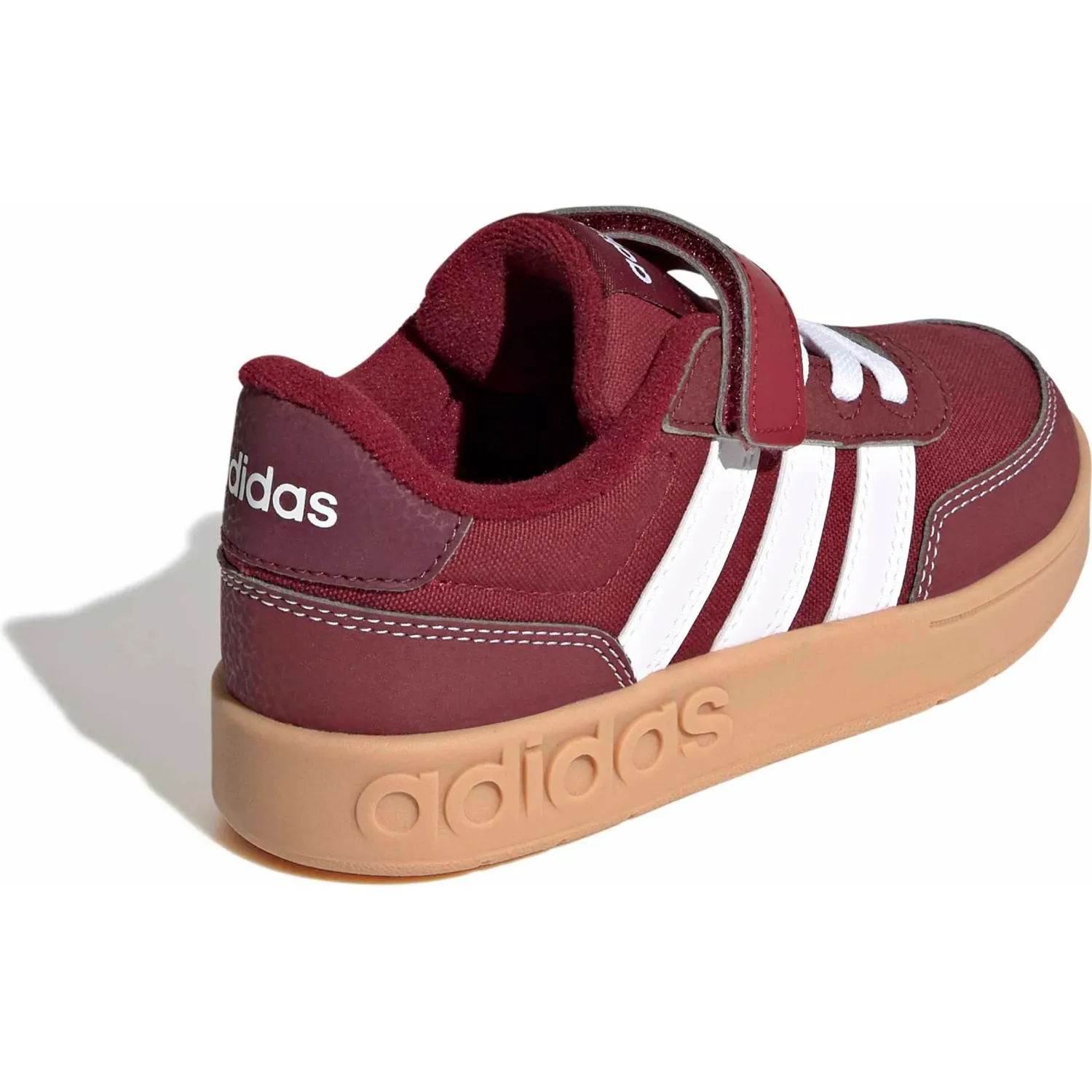Zapatillas Adidas Urbanas Niños Breakbase C color vino | Platanitos