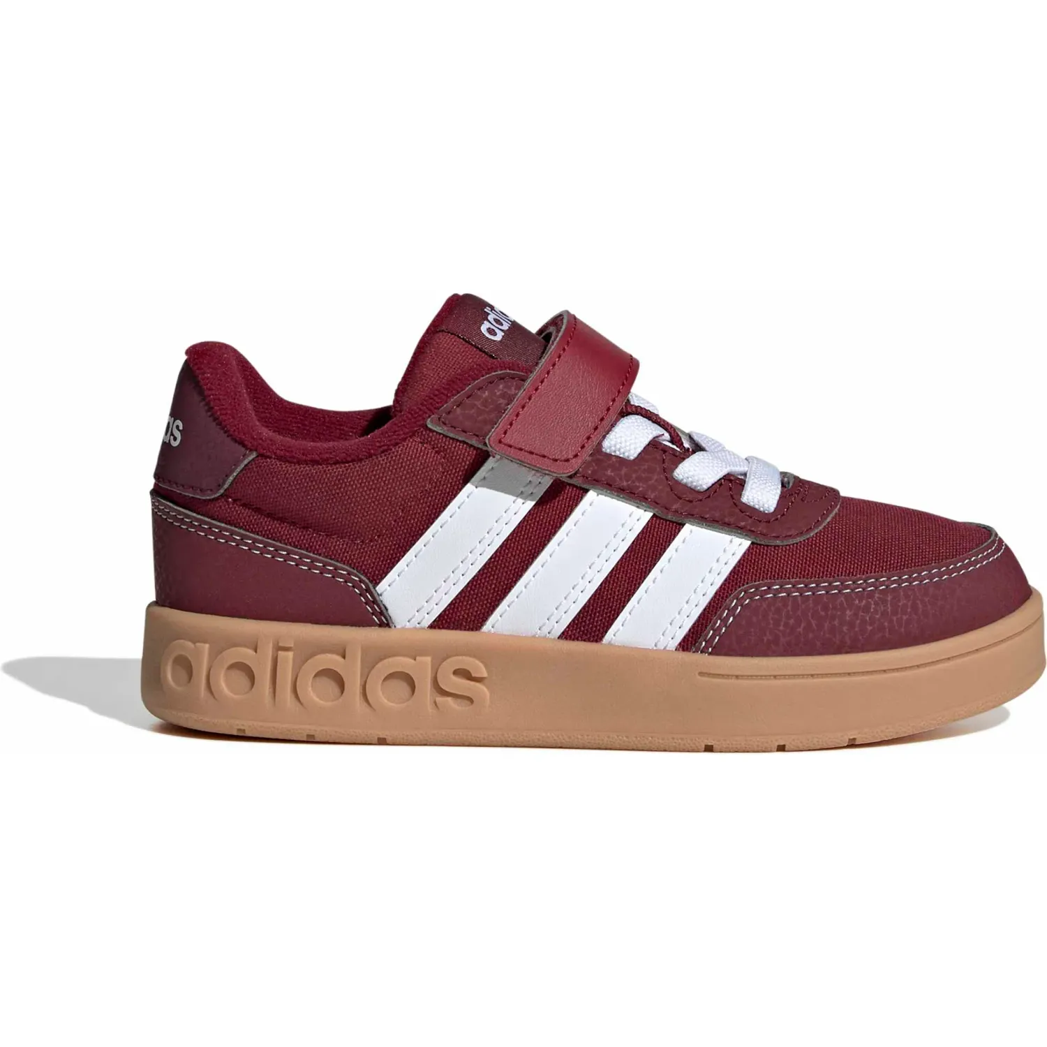 Zapatillas Adidas Urbanas Niños Breakbase C color vino | Platanitos