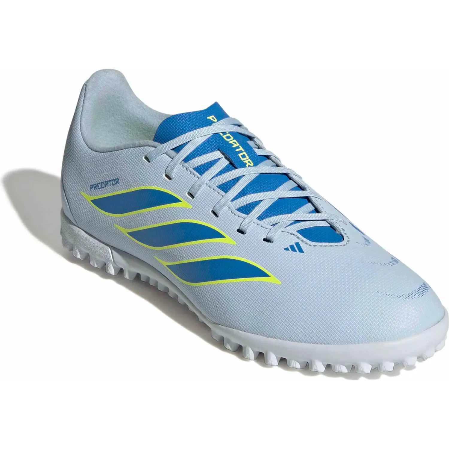 Zapatillas Adidas De Futbol Niños Predator Club Tf J color acero | Platanitos