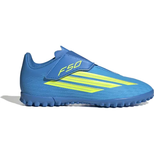 adidas Celeste de Niño modelo Zapatillas De Futbol Niños F50 Club Vel Tf J celestes verdes niño 2026031104553652314 SINTETICO-TEXTIL Sintético