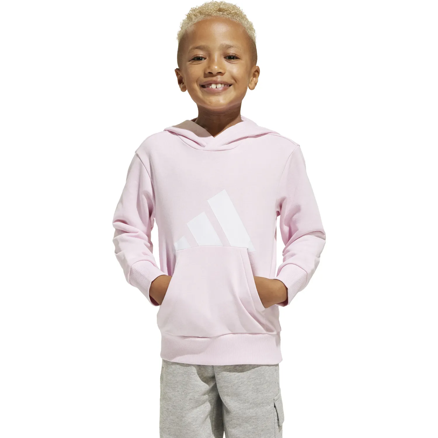 Polera Adidas Deportiva Niños Lk Bl Ft Hd color rosado | Platanitos