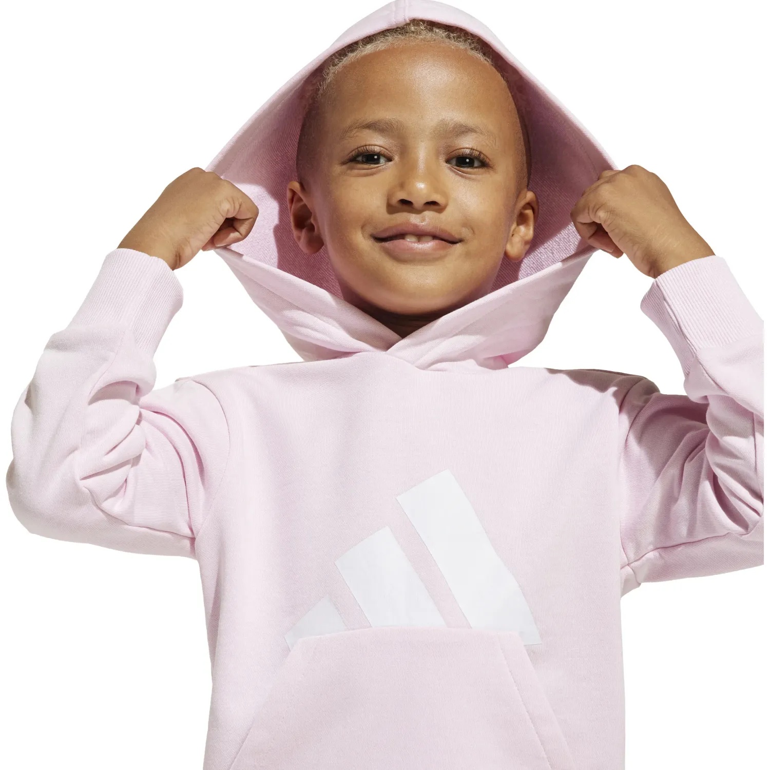 Polera Adidas Deportiva Niños Lk Bl Ft Hd color rosado | Platanitos