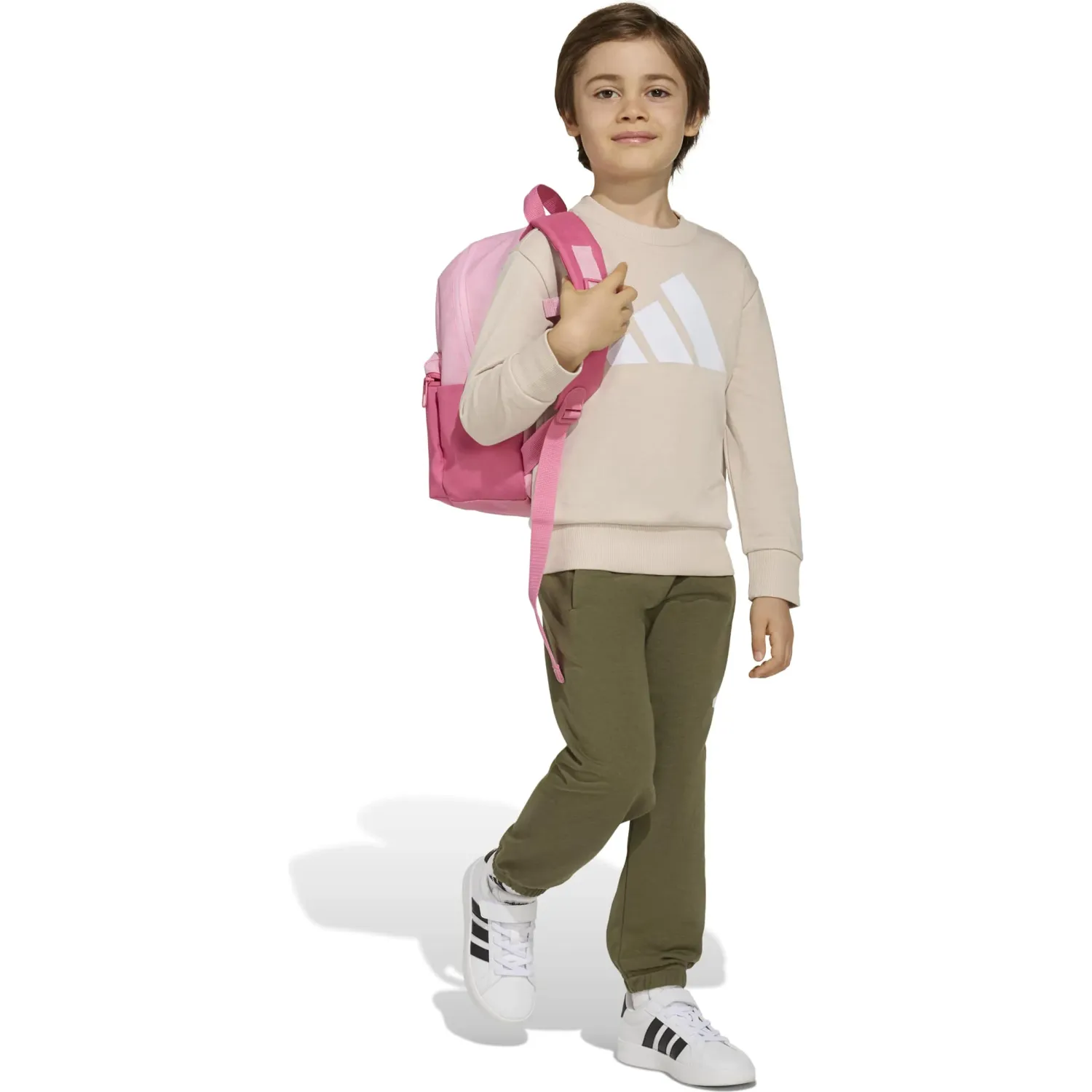 Conjunto Adidas Deportivo Niños Lk Bl Ft Jog color arena / beige | Platanitos