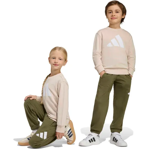 Conjunto Adidas Deportivo Niños Lk Bl Ft Jog color beige | Platanitos