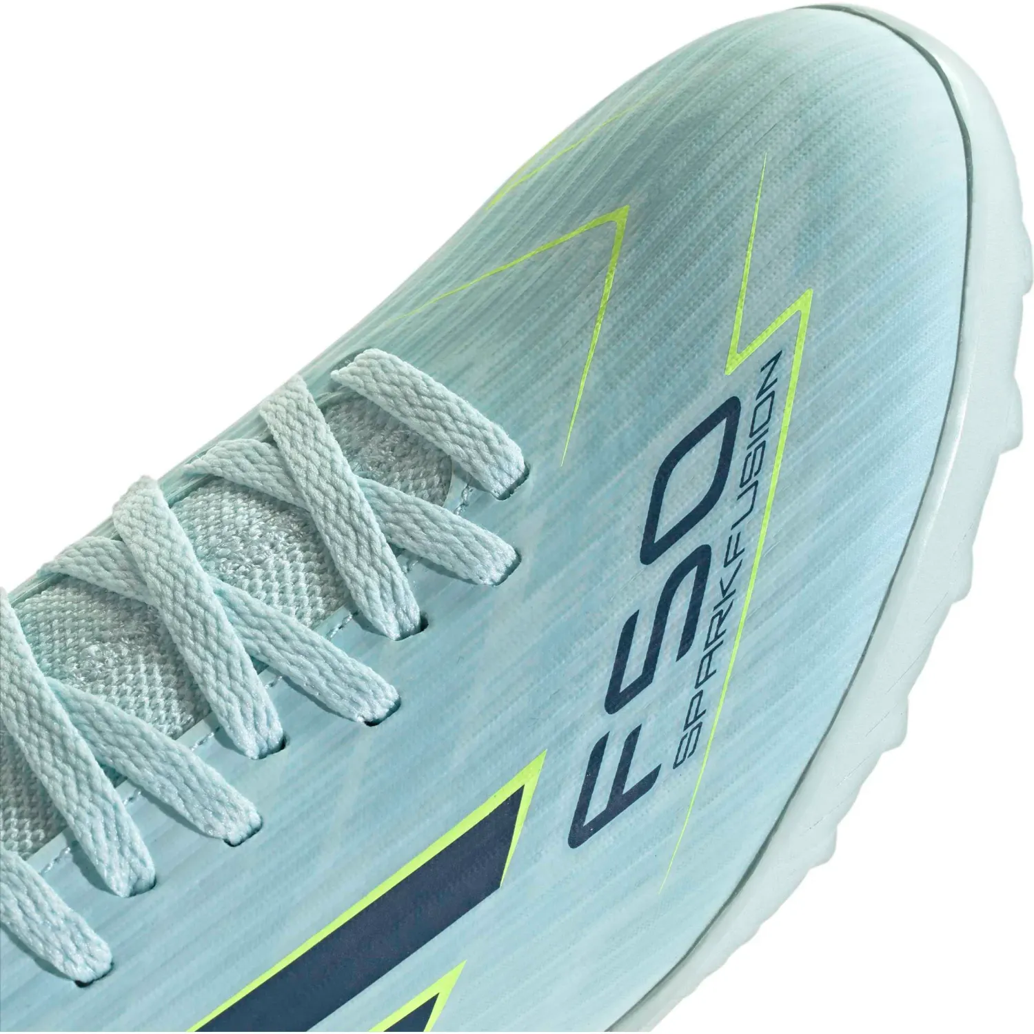 Zapatillas Adidas De Futbol Mujer F50 Sparkfusion Club Tf color azul | Platanitos