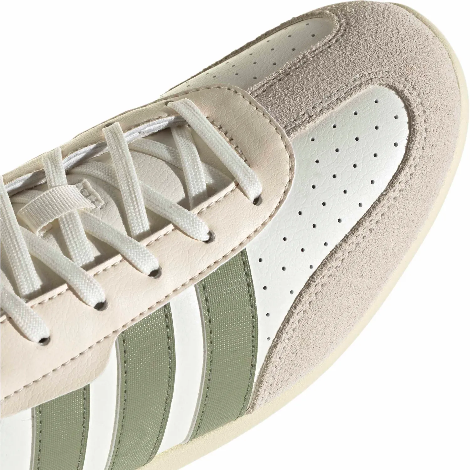 Zapatillas Adidas Urbanas Mujer Barreda Lo color beige / verde | Platanitos